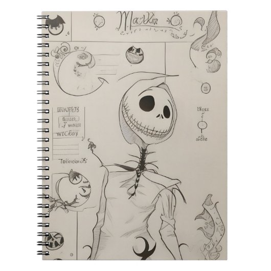 carnet vintage d'halloween (Devant)