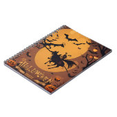 carnet vintage d'halloween (Côté gauche)