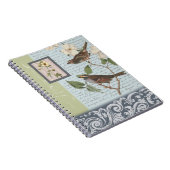 Carnet vintage d'oiseaux… (Côté Droit)