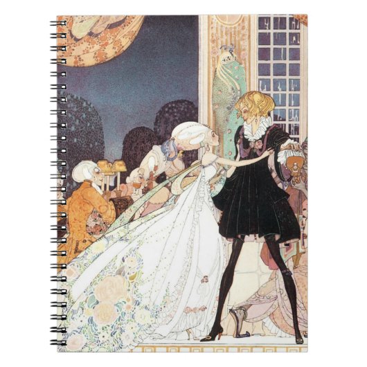 Carnet Vintage Douze princesses dansantes par Kay Nielsen (Devant)