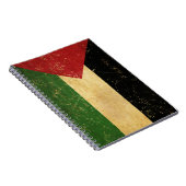 Carnet Vintage du drapeau palestinien (Côté Droit)