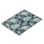 Carnet Vintage ethnique fleuri sans couture motif. folklo (Côté gauche)