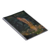 Carnet Vintage Fairy Circle, Custom Midsummer Eve Retro (Côté Droit)