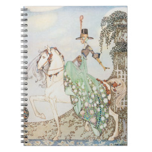 Carnet Vintage Fairy Tale, Princesse Minette, Kay Nielsen