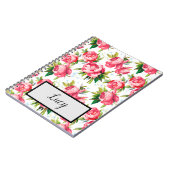 Carnet Vintage floral (Côté gauche)