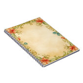 Carnet Vintage Floral Frame (Côté Droit)