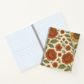 Carnet Vintage Floral Notebook – Cozy Botanical Flower  (Intérieur)