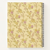 Carnet Vintage Floral Print (Dos)