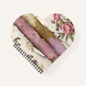 Carnet Vintage Floral - Spiral Notebook (Devant)