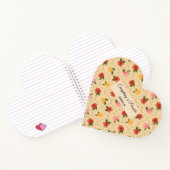 Carnet Vintage floral watercolour diamond heart Notebook (Intérieur)