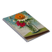 Carnet vintage flower 3 (Côté Droit)