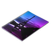 Carnet Vintage France Paris Eiffel (Côté gauche)