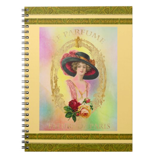 Carnet Vintage French Notebook (Devant)