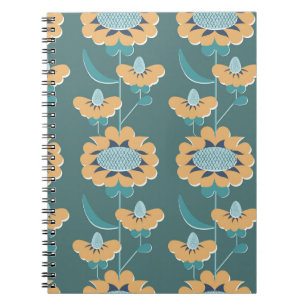 Carnet Vintage géométrique : Textile Nautique Motif