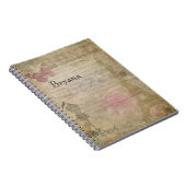 Carnet Vintage Glam Paris Shabby Chic Custom (Côté Droit)