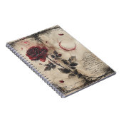 Carnet Vintage gothique foncé (Côté Droit)