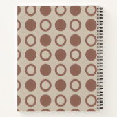Carnet Vintage Herbarium Pressed Flower Spiral Notebook (Dos)