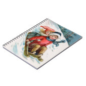 Carnet Vintage hiver (Côté gauche)