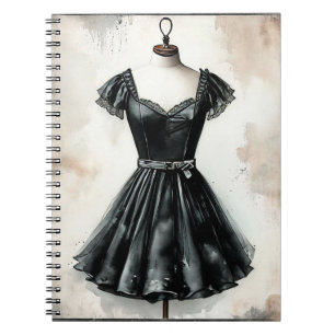 Carnet Vintage intemporel petite robe noire Mariage LBD