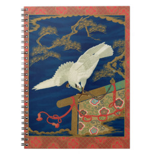 Carnet Vintage japonais White Hawk Art G.A. Audsley
