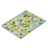 Carnet Vintage jardin sicilien de citron (Côté gauche)