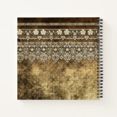 Carnet Vintage lace (Dos)