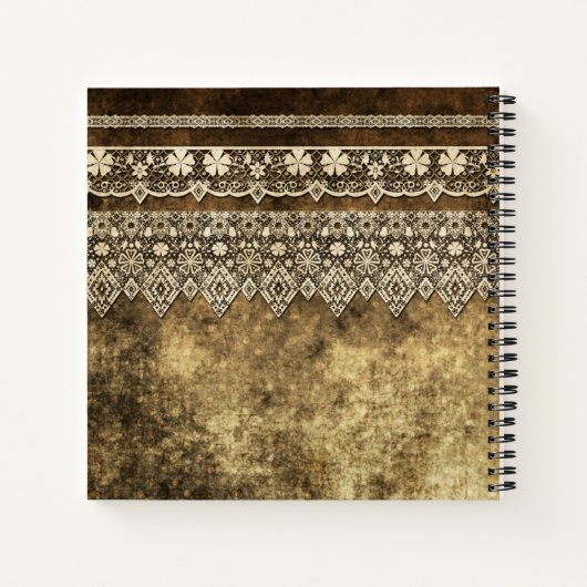 Carnet Vintage lace (Dos)