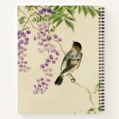 Carnet Vintage Lilac Sparrow (Dos)