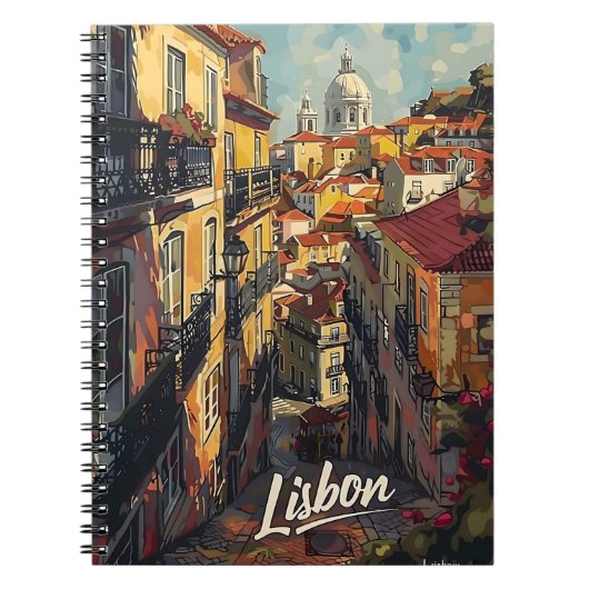Carnet Vintage Lisbonne (Devant)