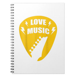 Carnet Vintage Love Guitar