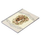 Carnet Vintage Mariage religieux Fiançailles Floral (Côté gauche)