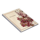 Carnet vintage Medinilla Magnifica (Côté Droit)