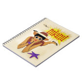 Carnet Vintage Miami Beach (Côté gauche)