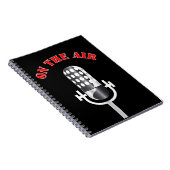 Carnet Vintage microphone (Côté Droit)