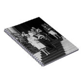 Carnet Vintage Monaco Prince Albert et Princesse Grace (Côté Droit)