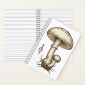 Carnet Vintage Mushrooms (À l'intérieur)