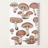 Carnet Vintage Mushrooms Notebook (Verso)