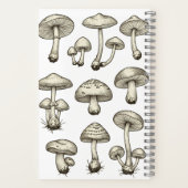 Carnet Vintage Mushrooms Notebook (Verso)