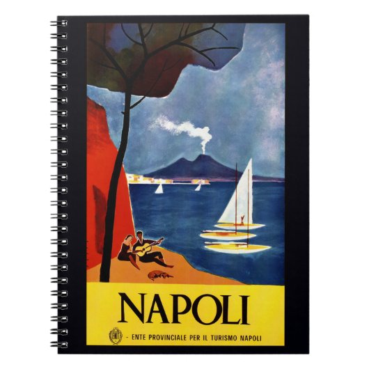carnet vintage Naples Naples Italie (Devant)