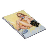 Carnet Vintage Naughty Hello Pin Up (Côté Droit)