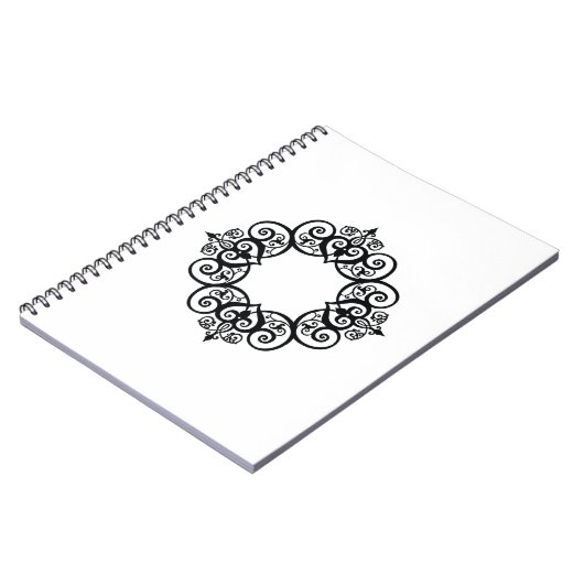 Carnet Vintage Ornamental Frame (Côté gauche)