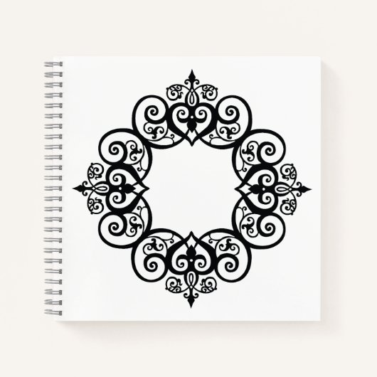 Carnet Vintage Ornamental Frame (Devant)