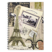 Carnet Vintage Paris Collage...carnet (Devant)