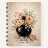 Carnet Vintage Perfume Bottle (Devant)