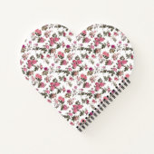 Carnet Vintage Pink Roses (Dos)