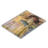 Carnet Vintage Pisces femme gothique classique (Côté gauche)