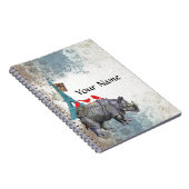 Carnet Vintage rhino (Côté Droit)