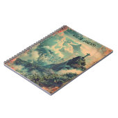 Carnet Vintage Rio de Janeiro Voyage Jésus Statue (Côté gauche)