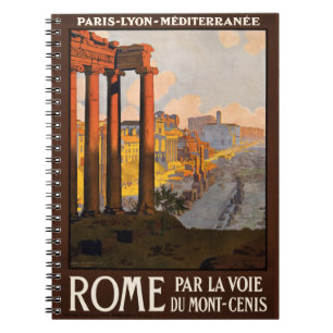 carnet vintage Rome Italie