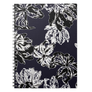 Carnet Vintage seamless pattern flowers and floral patter